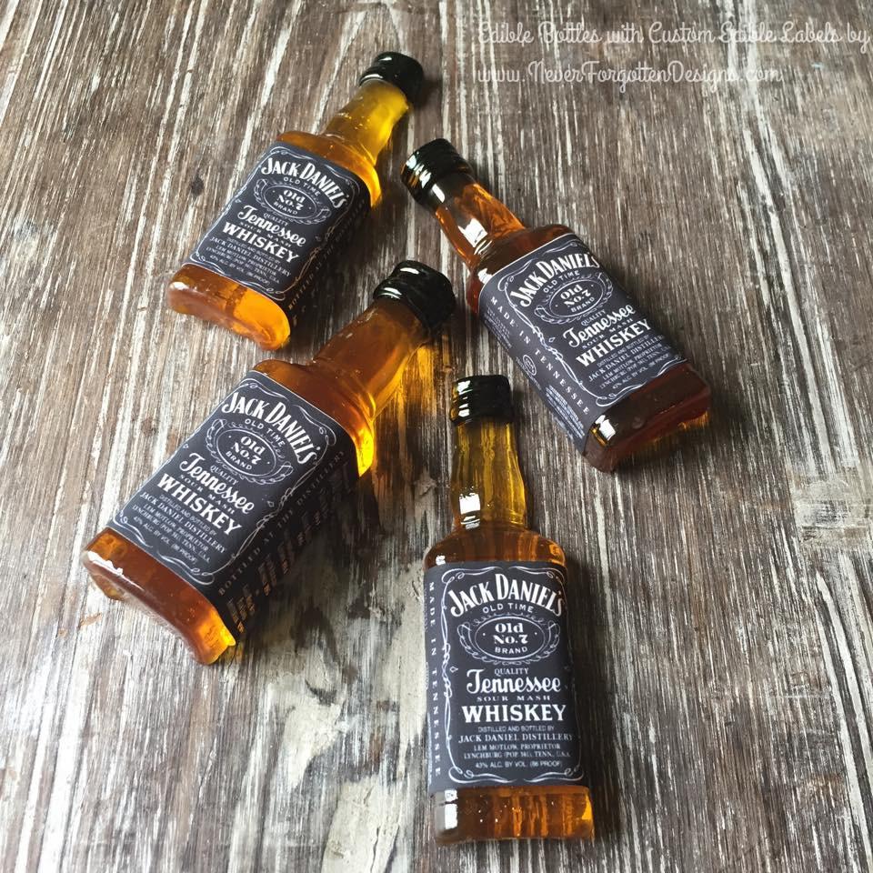 Custom Alcohol Sugar Bottles