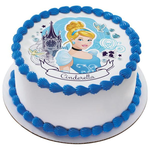 Cinderella Edible Cake Toppers – Ediblecakeimage
